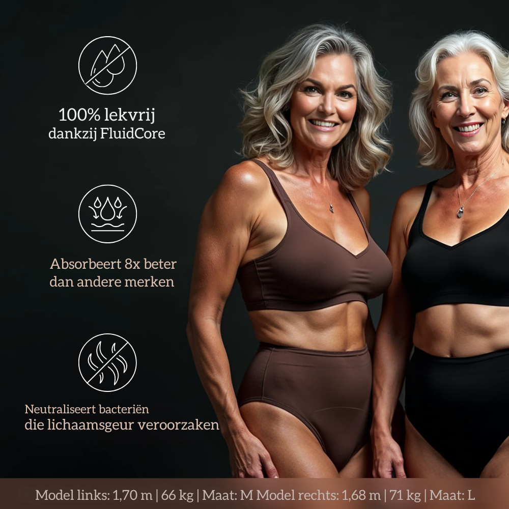 Brumello kenmerkende lekvrije ondergoed (Golden Sand)