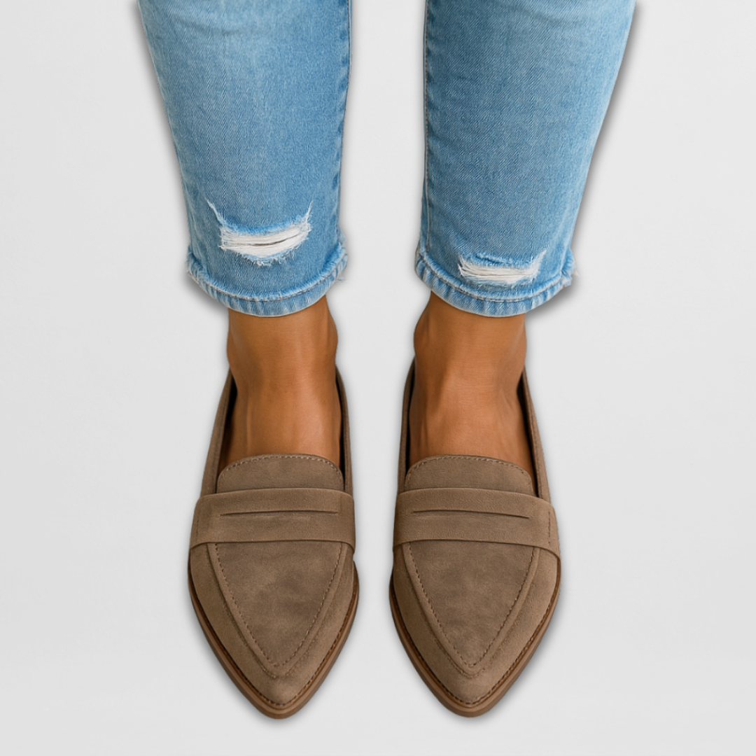 Nadia - Suède Loafers