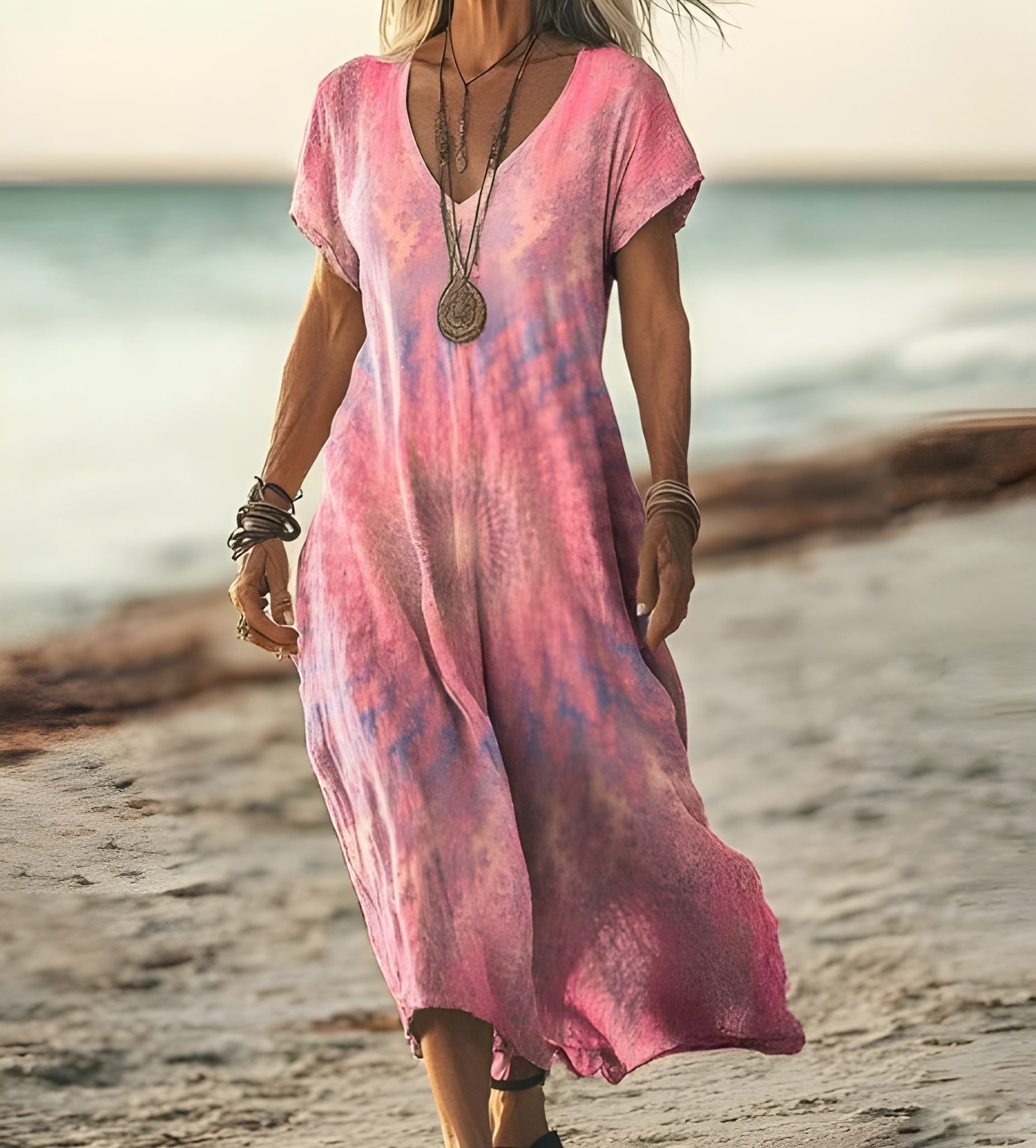 Amara | Vintage bloemen zomerjurk